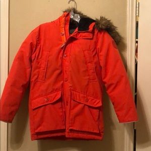gap kids orange coat!